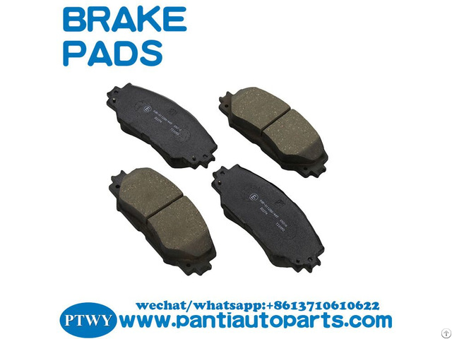 Auto Parts 04465 02310 Brake Pad For Toyota Corolla