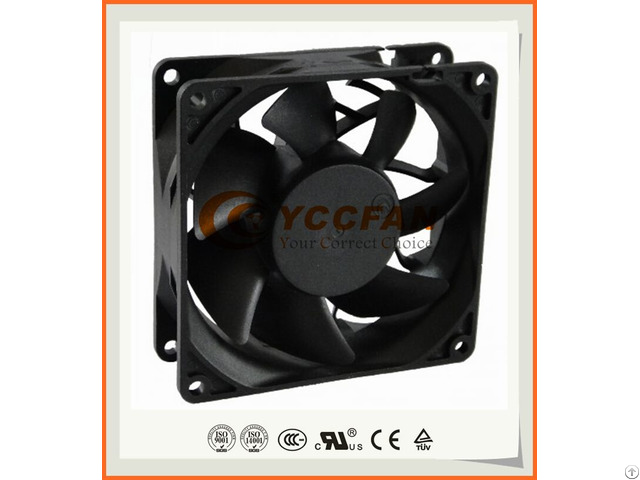 80mm 8032 High Speed 12v 24v 48v Dc Brushless Small Laptop Air Cooler Axial Cooling Fan 80x80x32