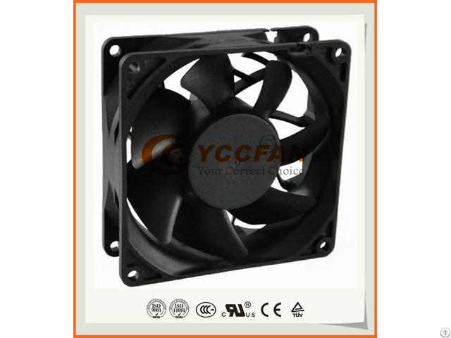 90mm 9232 12v 24v 48v Dc Brushless Small Square Shape High Pressure Axial Flow Cooling Fan 92x92x32