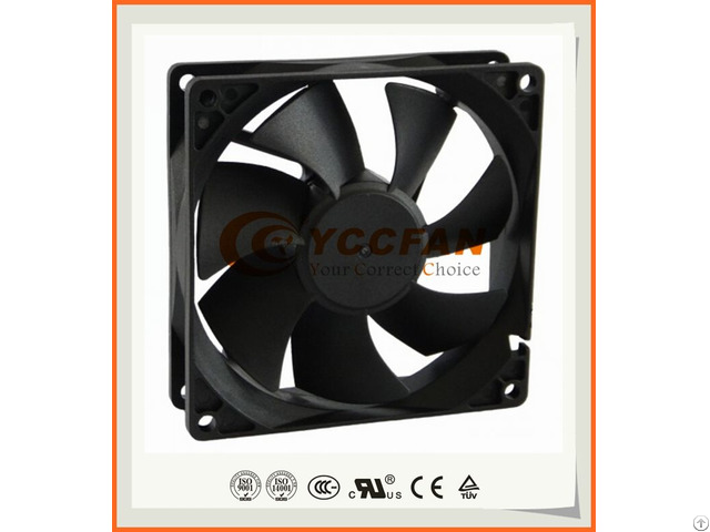 90mm 9225 24volt 48volt Dc Brushless High Cfm Samll Axial Cooling Fan 92x92x25