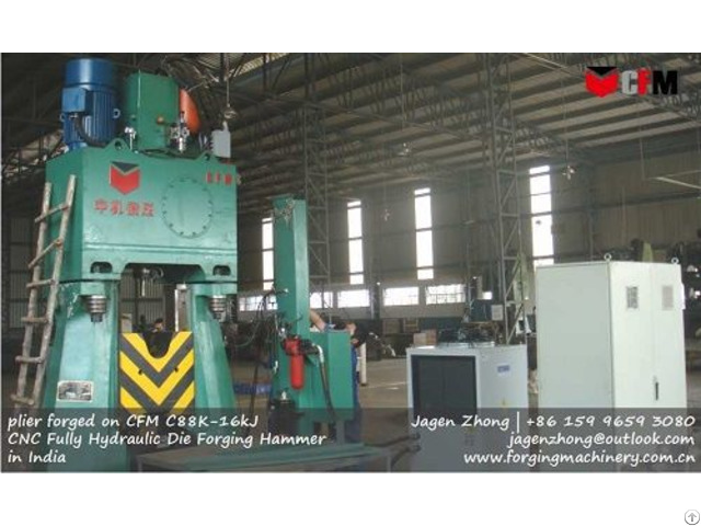 C88k 16 Cnc Fully Hydraulic Die Forging Hammer