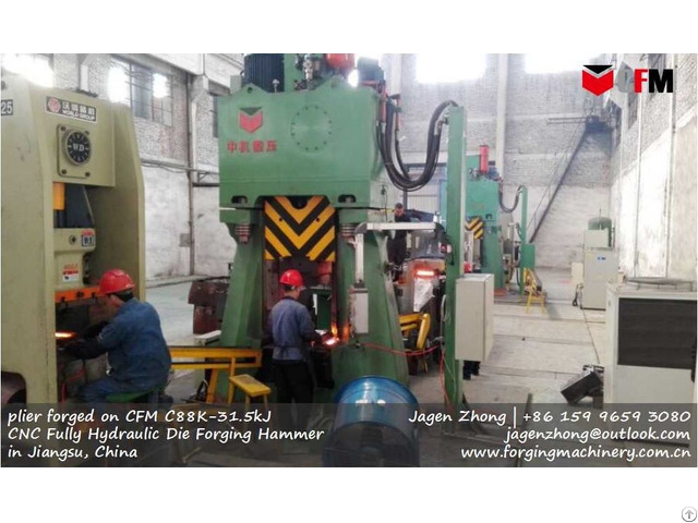 C88k 31 5 Cnc Fully Hydraulic Die Forging Hammer