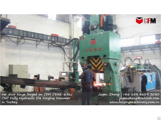 C88k 63 Cnc Fully Hydraulic Die Forging Hammer