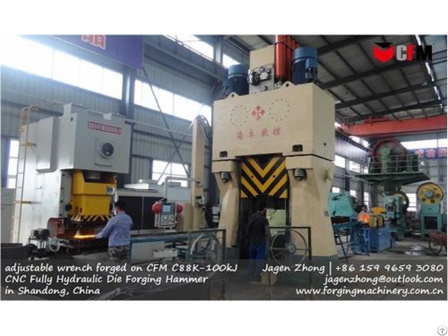 C88k 100 Cnc Fully Hydraulic Die Forging Hammers