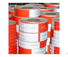 Red And White Dot C2 Reflective Tape For Trailers