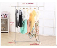 Stainless Steel Or Composite Strong Single Pole Clothes Drying Rack