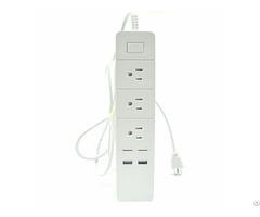 Amazon Best Selling Extension Strip Power Socket With 2 Fast Charging Usb Port
