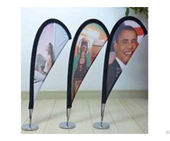 China Hot Selling Cheaper Promotion Feather Flags And Banners Printing