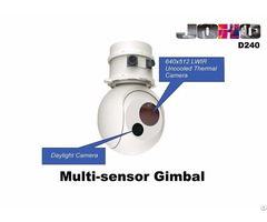Lightweight Gyro Stabilised Eo Ir Thermal Imaging Gimbal Camera
