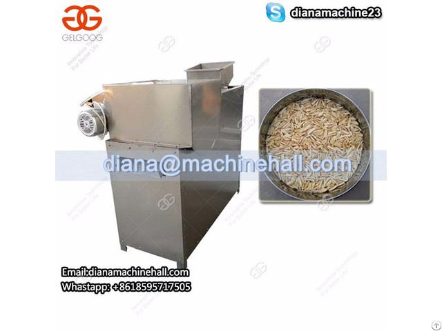 Automatic Almond Slivering Machine