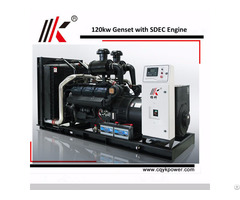 120kw Sdec Generator Set Water Cooled Diesel Gennerating Factory Directly