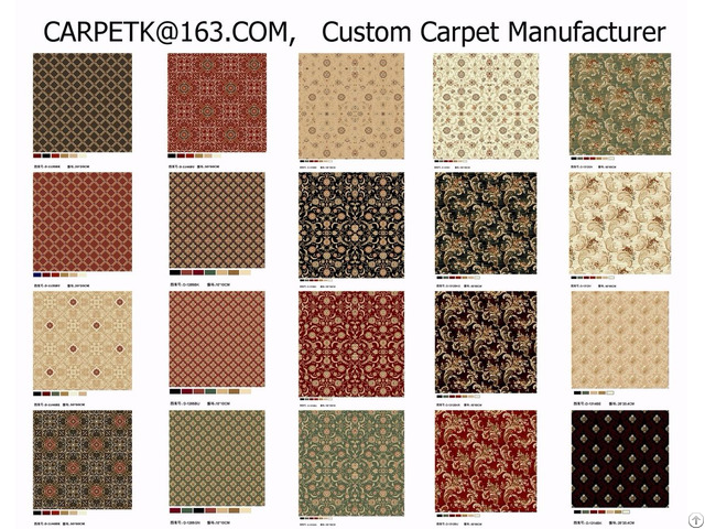 China Customize Customise Residential Home Wilton Printed To Wall Carpet Company