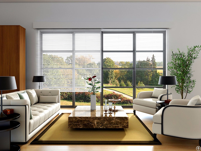 Motorized Aluminum Blinds