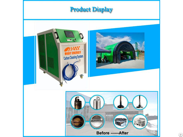 Okay Energy Wifi Feature Ccs1500 Oxyhydrogen Carbon Cleaning Machine