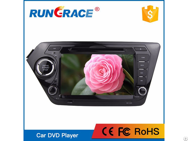 China Rungrace 8 Inch Mp3 Player Multimedia Car Stereo For K2