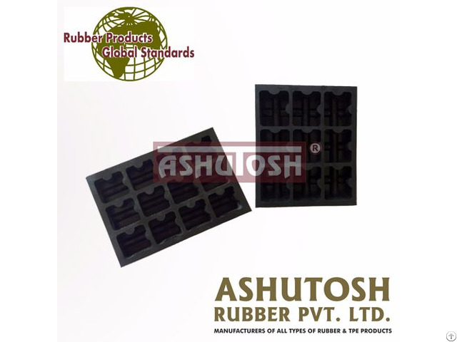 Rubber Moulds Of Cover Blocks For Rcc Slab