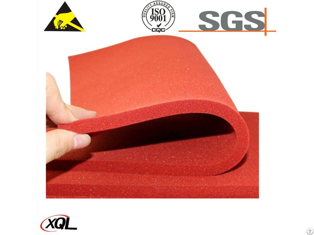 Colorful Heat Resistant Silicone Rubber Foam Sponge