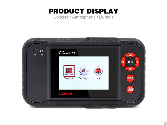 New Arrival Auto Code Reader 100 Percent Original Launch Creader Viii