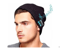 Novel Warm Hat Over Ear Wireless Headphone For Audio When Exercise