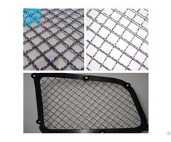Stainless Steel Aluminum Woven Wire Mesh For Car Grille