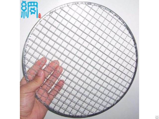 Bbq Usage Round Barbecue Grill Wire Netting