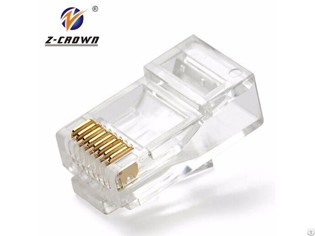 Rj45 Network Cable Connector For Cat5e Cat6