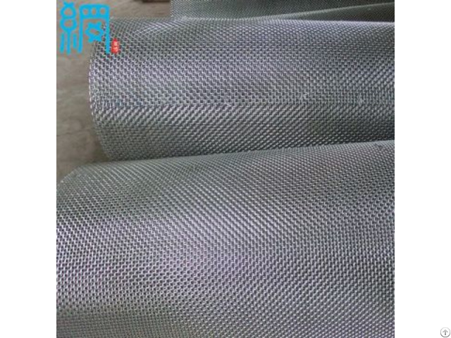 Stainless Steel Aluminum Woven Square Crimped Wire Mesh 12x12