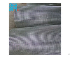 Stainless Steel Aluminum Woven Square Crimped Wire Mesh 12x12