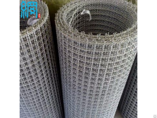 Mild Steel Corrugated Wire Mesh Iso9001 Factory
