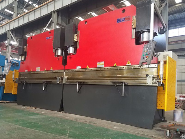 Wc67k Nc Hydraulic Plate Press Brake With E21 Controller