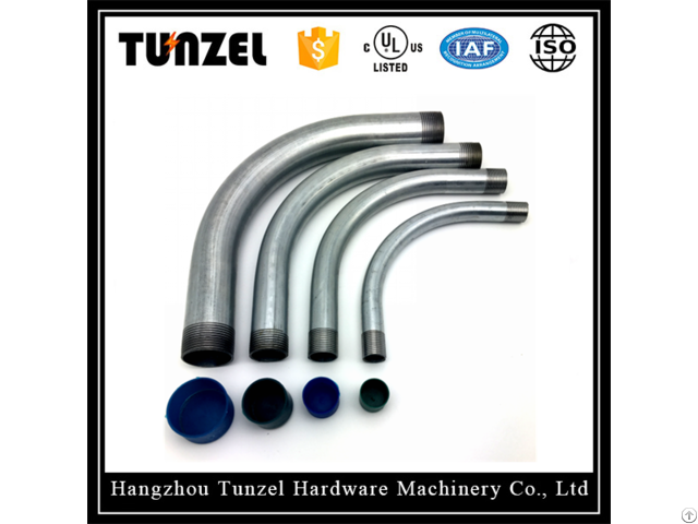 Ul Listed Steel Fitting Tools Name Galvanized Rigid 90 Degree Elbow Pipe