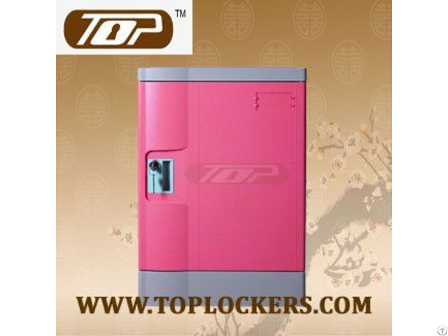 Four Tier School Locker Abs Plastic Multiple Locking Options