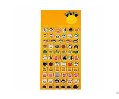 Pvc Smile Zoo Foam 3d Game And Promotion Stickers