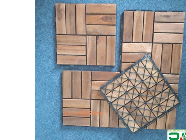 Interlocking Deck Tile From Vietnam