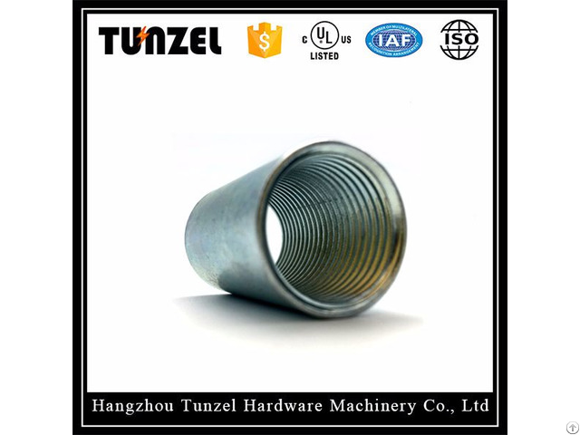 Ul Listed Hot Dip Galvanized Steel Pipe Fitting Thread Rigid Coupling