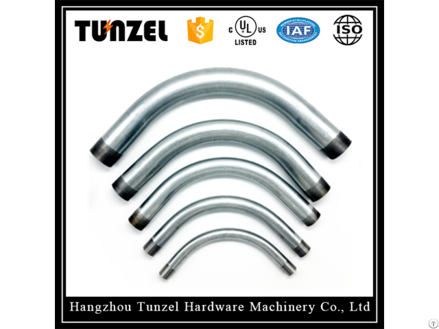 Ul Listed Steel Pipe Fitting Tools Name Galvanized Rigid 90 Degree Elbow