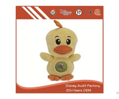 Alarm Clock Chicken Toy 100 Percent Pp Cotton Fabric Pattern Printing