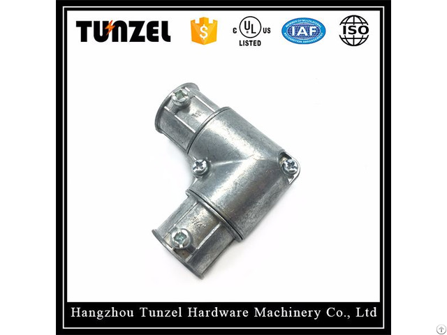 Zinc Electrical Conduit To Emt Coupling With Set Screw Type