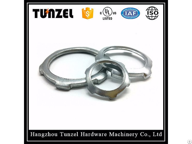 China Supplier Conduit Fittings Rigid Locknut And Bushing