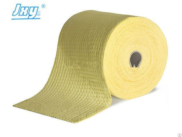 Chemical Spill Cleanup Absorbent Roll