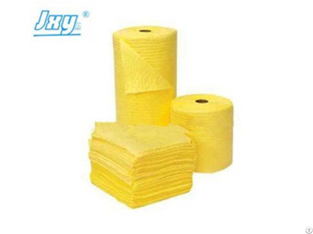 Yellow Chemical Absorbent Roll