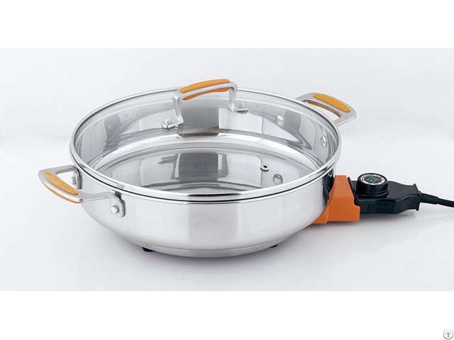 Multifunction Non Stick Coating Electric Skillet Frying Pan