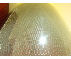 Honeycomb Core With Glass Cover Of Cylinder