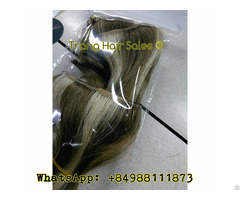 Full Double Drawn Remy Weft Hair Gold Supplier