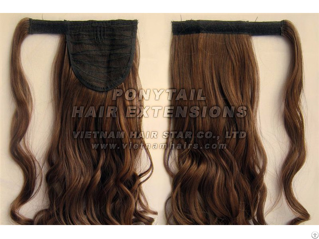 Ponytail Hair Extensions Wholesale Price Top Gold Supplier