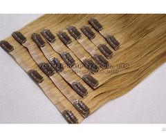 Pu Clip In Hair Extensions Wholesale Price Top Best Quality Gold Supplier