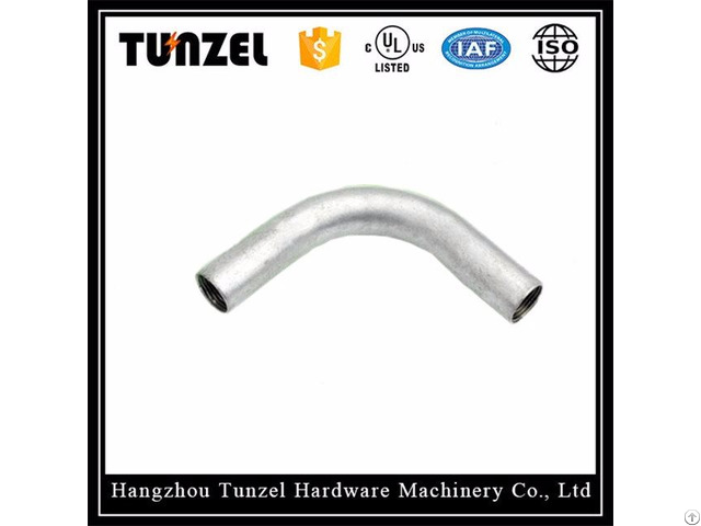 China Suppliers Malleable Iron Bs 4568 20 Mm Conduit Elbow
