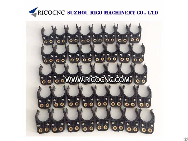 Black Bt30 Toolholder Forks Atc Tool Grippers For Cnc Machines