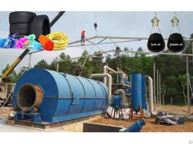 Sed Tire Recycling Pyrolysis Plant