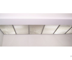 Indoor Design Glass Honeycomb Core Ceiling